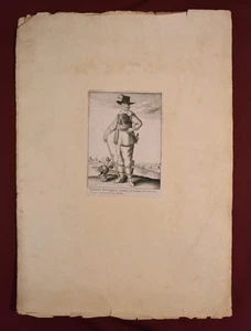 Antique Wenceslaus Hollar Print, Robert Devereux, Earle of Essex, His Excellency - Picture 1 of 17