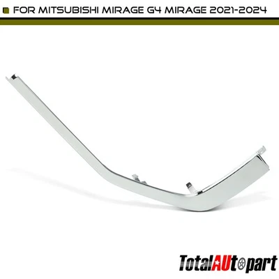 Chrome Bumper Molding for Mitsubishi Mirage G4 Mirage 21-24 Front Right Lower - Image 1 of 4