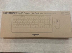 NEU Logitech Signature MK650 Combo für Business Kabellose Maus, Tastatur Graphit - Bild 1 von 2