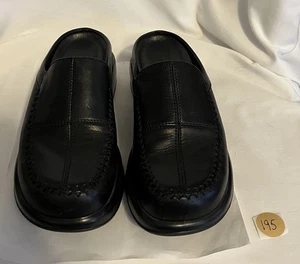 Dansko Womens Black Leather Mules \Clogs Size 36 (US 5.5-6) Exc. Condition - Picture 1 of 7