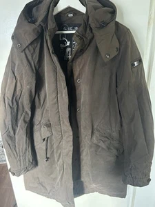 IXS On The Move Khaki Waterproof Motorbike Or Scooter Parka Coat 2XL - Picture 1 of 3