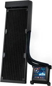 LIAN LI GHSLCD36NB HydroShift LCD 360 AIO Liquid CPU Cooler 2.88 LCD Screen - Photo 1/1
