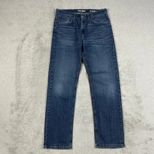 Wrangler Jeans Mens 34x32 Blue Regular Fit Denim Straight Leg Classic Stretch - Picture 1 of 16
