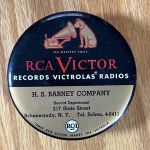 Antique Record Brush Duster RCA Victor Nipper Schenectady NY H.S. Barney Company - Picture 1 of 20