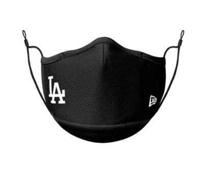 New Era Cap Men's MLB LA Dodgers Team Washable Reusable Polyester Face Mask  - Image 1 of 4