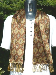 Vintage Grosvenor TOOTAL Scarf Cravat Goodwood Dapper Scooter Ascot 60's 70's - Picture 1 of 9