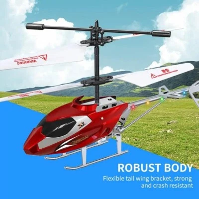 Kids Remote Helicopter Remote Control Aircraft RC vehicles Toys for Boys Gifts - Image 1 of 4