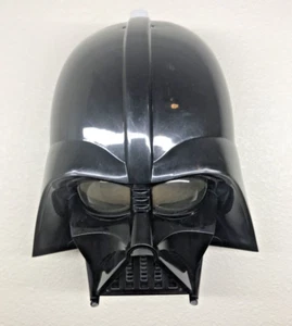 Star Wars Kids Darth Vader 1/2 Mask Hard Plastic Halloween Costume Accessory Str - Picture 1 of 8