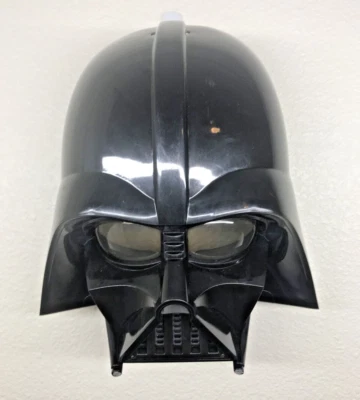 Star Wars Kids Darth Vader 1/2 Mask Hard Plastic Halloween Costume Accessory Str - Image 1 of 4