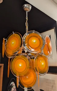 lampadario G. Vistosi Disc Chandelier - Foto 1 di 5