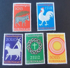 Suriname 1971 Easter the Bible Story SG692/6 MNH UM unmounted mint - Imagen 1 de 1