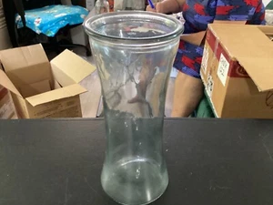 Clear Glass Flower Vase - Picture 1 of 4