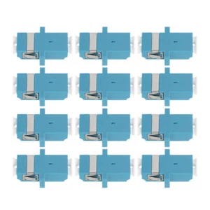 12 Pcs Fiber Optic Coupler Fiber Optic Connectors Fiber Optic Supplies - Afbeelding 1 van 11