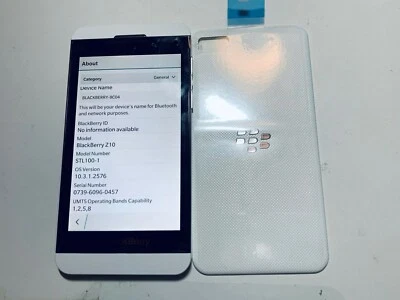 BlackBerry Z10 - 16 GB - STL 100-1 Blanco+ (Desbloqueado)+ ¡EN VENTA!!! Foto 1 de 4