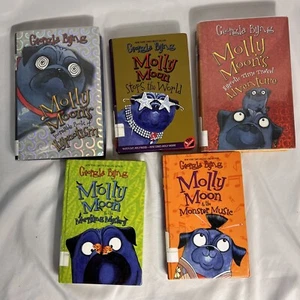 MOLLY MOON series 1-3 & 5-6 Georgia Byng Lot of 5 hardcover - Picture 1 of 9