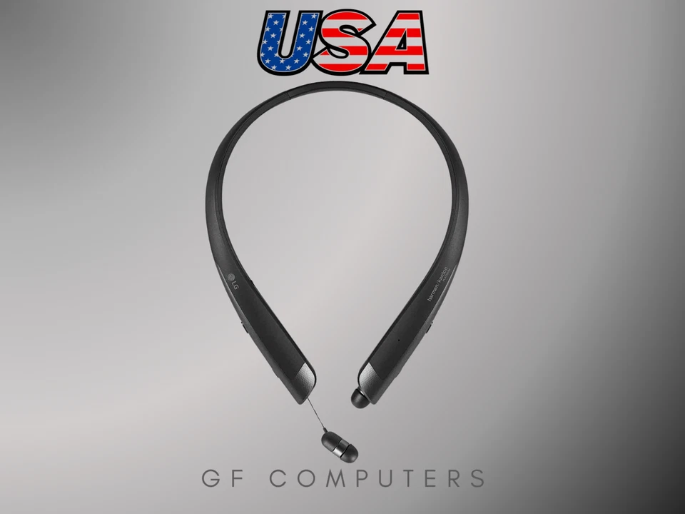 LG Tone Platinum Plus HBS-1125 Wireless Stereo Headset Neck Headphones - Image 1 of 4