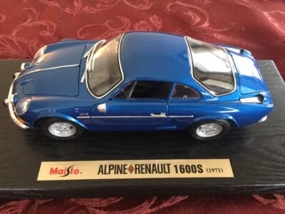 Carro de metal fundido Maisto Alpine Renault 1600 S escala 1:18 - Imagem 1 de 4
