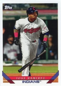 2019 Topps Archives 1993 Border Jose Ramirez Cleveland Indians #298 Guardians - Picture 1 of 2