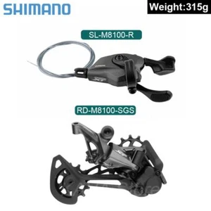 Shimano XT M8100 12s Groupset Rear Derailleur + Right Shifter Groupset OE - Picture 1 of 5