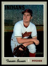 2019 Topps Heritage Chrome #THC412 Trevor Bauer /999
