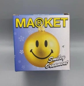 Smiley Face Have A Nice Holiday Ornament Market Neu im Karton - Bild 1 von 2