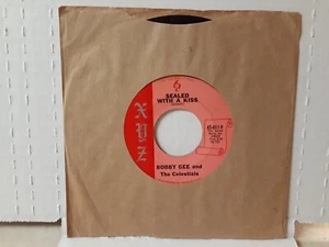 Bobby Gee And The Celestials " Sealed With A Kiss/Little Miss Fantasy" 45 On XYZ - Picture 1 of 6