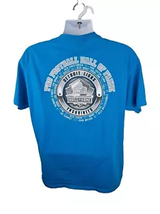 Maglietta blu ufficiale Hall of Fame Detroit Lions Legends Enshriners taglia XL - Foto 1 di 6