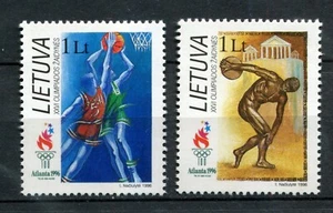 Lithuania 1996 – Mi. 615-616 Olympic Games Atlanta MNH - Picture 1 of 1