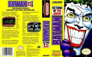 Batman: Return of the Joker NES Game Case Box + Cover Art Work Only (No Game) - Picture 1 of 11