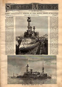 1890 Scientific American August 23 California missions;Pulaski NY gas explosion - Picture 1 of 1