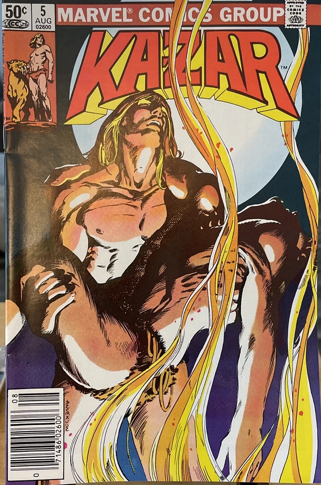 Ka-Zar The Savage #5 1981 [Bruce Jones, Brent Anderson] F/VF Condition (box20) - Image 1 of 1