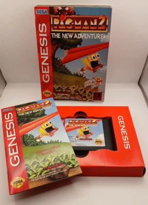 Pac-Man 2: The New Adventures - Sega Genesis - Complete - CIB - Image 1 of 4