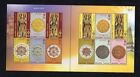Thailand 2008 Jatukham Rammathep Buddhist Amulets Unique Embossed Stamp Sheetlet