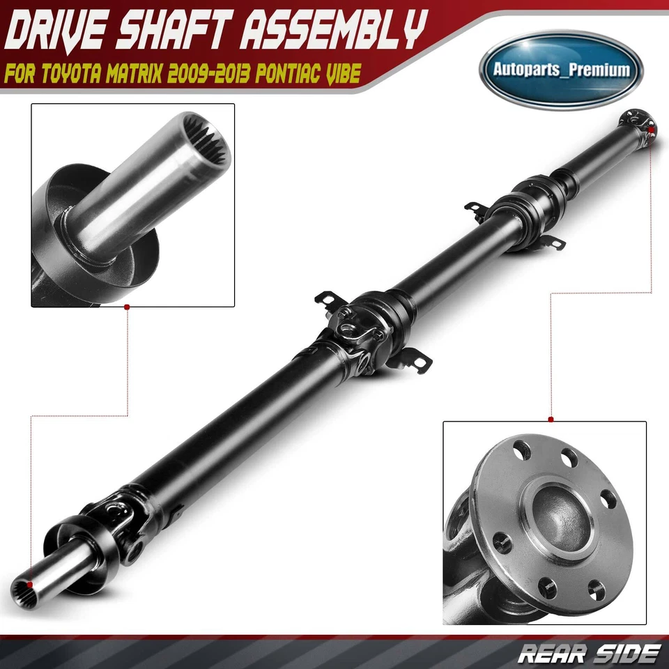 Conjunto de eje de transmisión trasero para Toyota Matrix 2009-2013 Pontiac Vibe AWD Foto 1 de 4