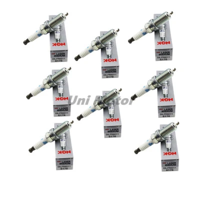 For Toyota Tundra Lexus 4.6L 5.7L 90919-01191 8 pcs OEM NGK Iridium Spark Plugs - Image 1 of 4