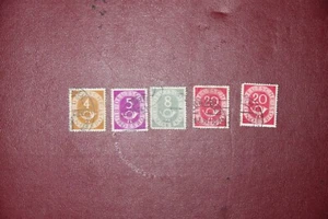 Briefmarken Deutsche Bundespost Posthorn 1951 - Bild 1 von 1