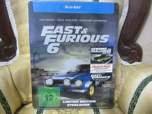 Fast & Furious 6 - Limited Steelbook Edition - Bluray - NEU&OVP - Bild 1 von 8