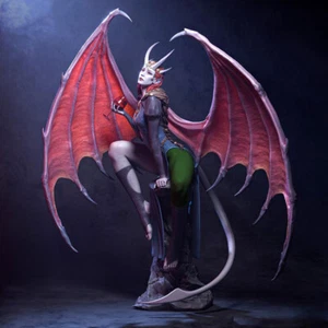 1/8 Baldur's Gate 3 Mizora Resin Figures Model Unassembled Unpainted 270mm - Picture 1 of 3