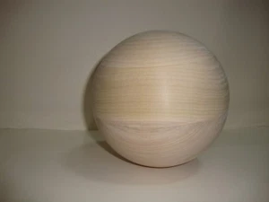 TAI CHI  BALL UNFINISHED POPLAR  #14 - Picture 1 of 1