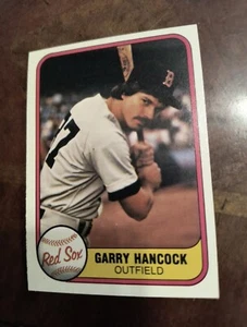 GARRY HANCOCK 1981 FLEER #229 FREE SHIPPING - Picture 1 of 2