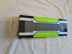 NVIDIA Tesla P100 16GB HBM2 PCIe GPU Accelerator *Missing Bezel Plate* - Picture 1 of 4