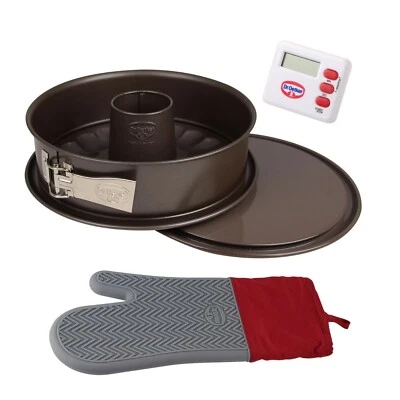 Dr. Oetker Back-Set "Backspaß ", Springform, Backhandschuh & Kurzzeitmesser - Bild 1 von 2
