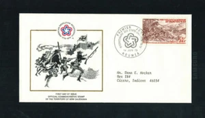 FDC-1742** NEW CALEDONIA** 1976 COMMEMORATING "AMERICAN BI-CENTENNIAL" FDC - Picture 1 of 2