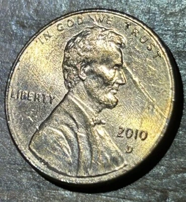 2010-D 1C Huge Die Break Error - Image 1 of 4