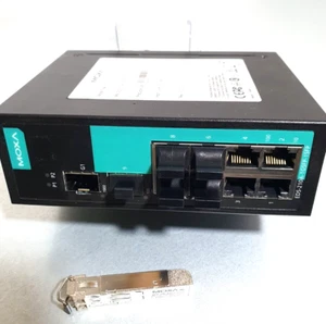 Moxa eds-210a-1gsfp-1sfp Ethernet Switch Gigabit Rev 1.0.0 - Bild 1 von 7