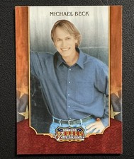 MICHAEL BECK 2009 Donruss Americana #48 Actor The Warriors card in Toploader