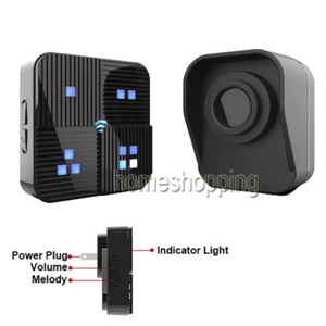 Wireless Home Alert System Motion Sensor Alarm Driveway Home Security Garage - Picture 1 of 17