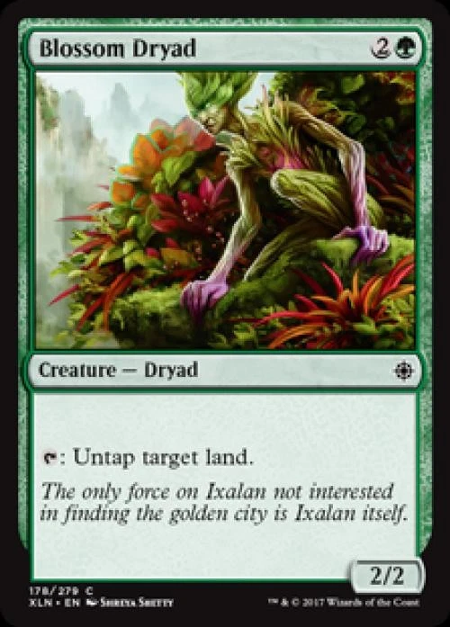 Blossom Dryad - Light Play MTG Ixalan - Image 1 of 1