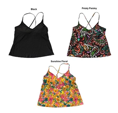 Anne Cole Women's Limited Edition Swim Triangle Tankini Top - Image 1 of 3