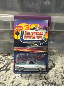 Chevy Silverado 2022 Hot Wheels azul 1983 36ª Convención LAX #2220/6200 - Imagen 1 de 2